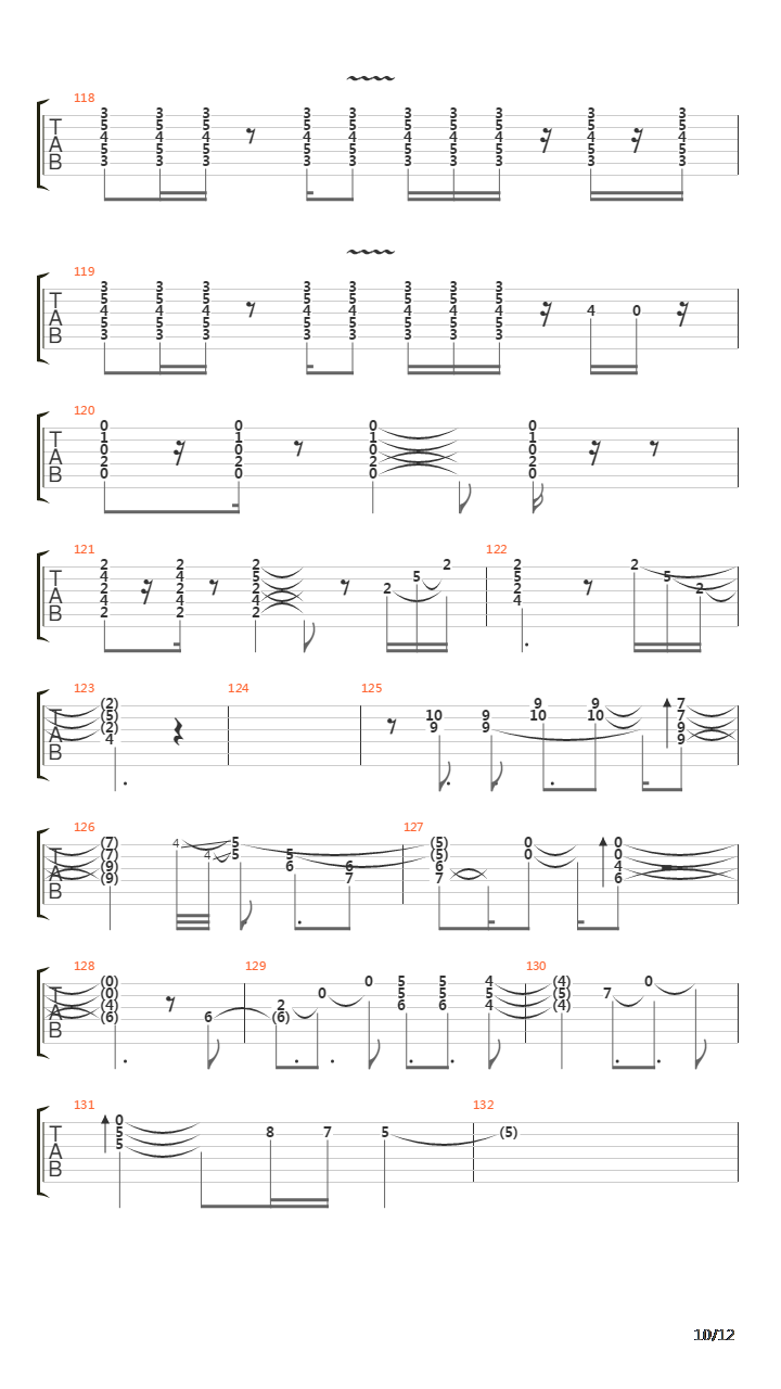 Columbia吉他谱