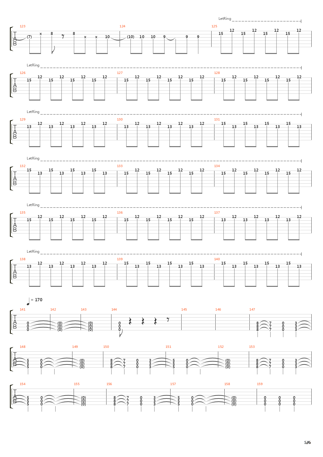 Tallahassees For Hookers吉他谱