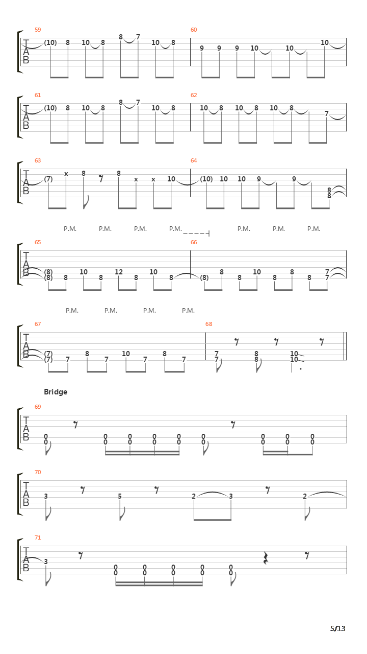 Tallahassees For Hookers吉他谱