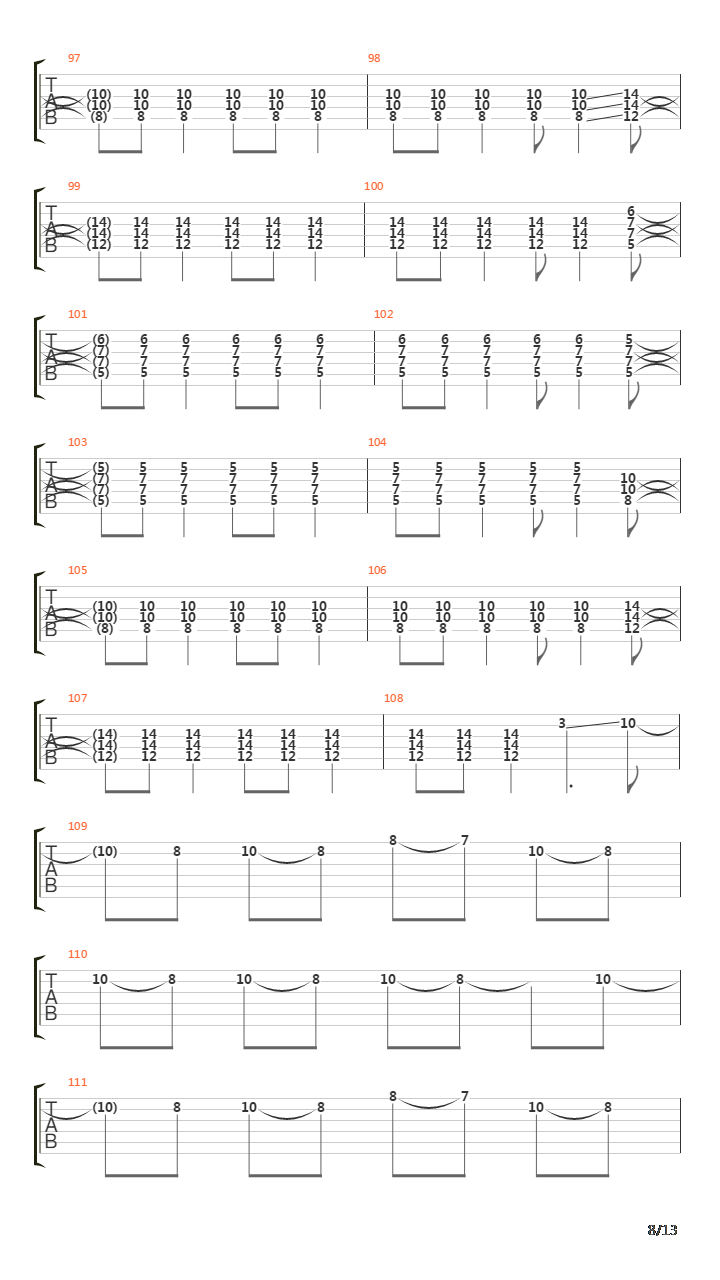 Tallahassees For Hookers吉他谱