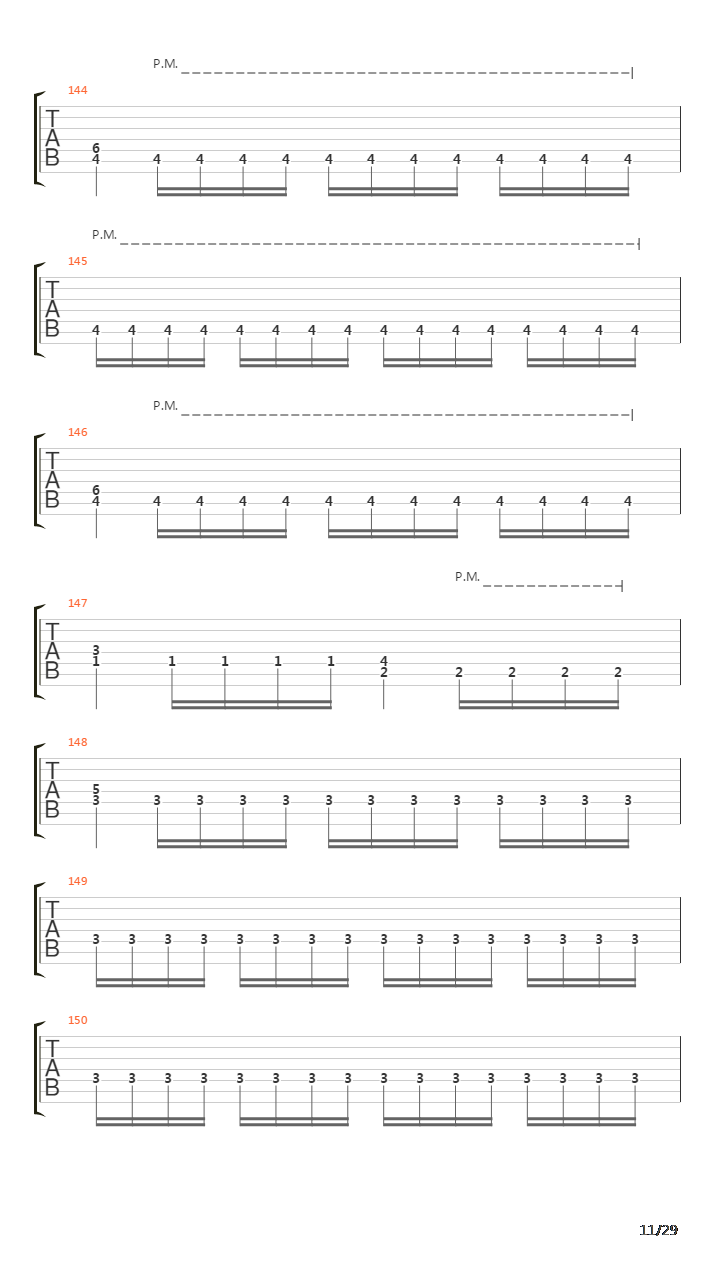 Chosen吉他谱