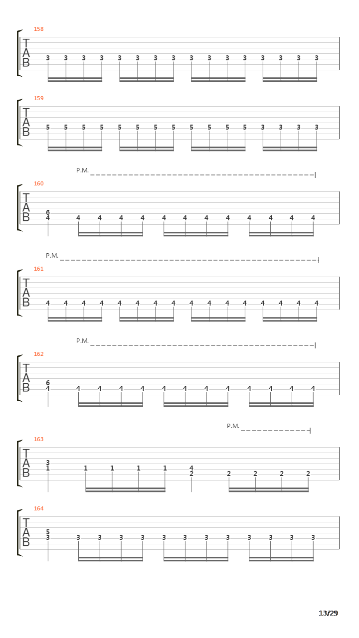 Chosen吉他谱