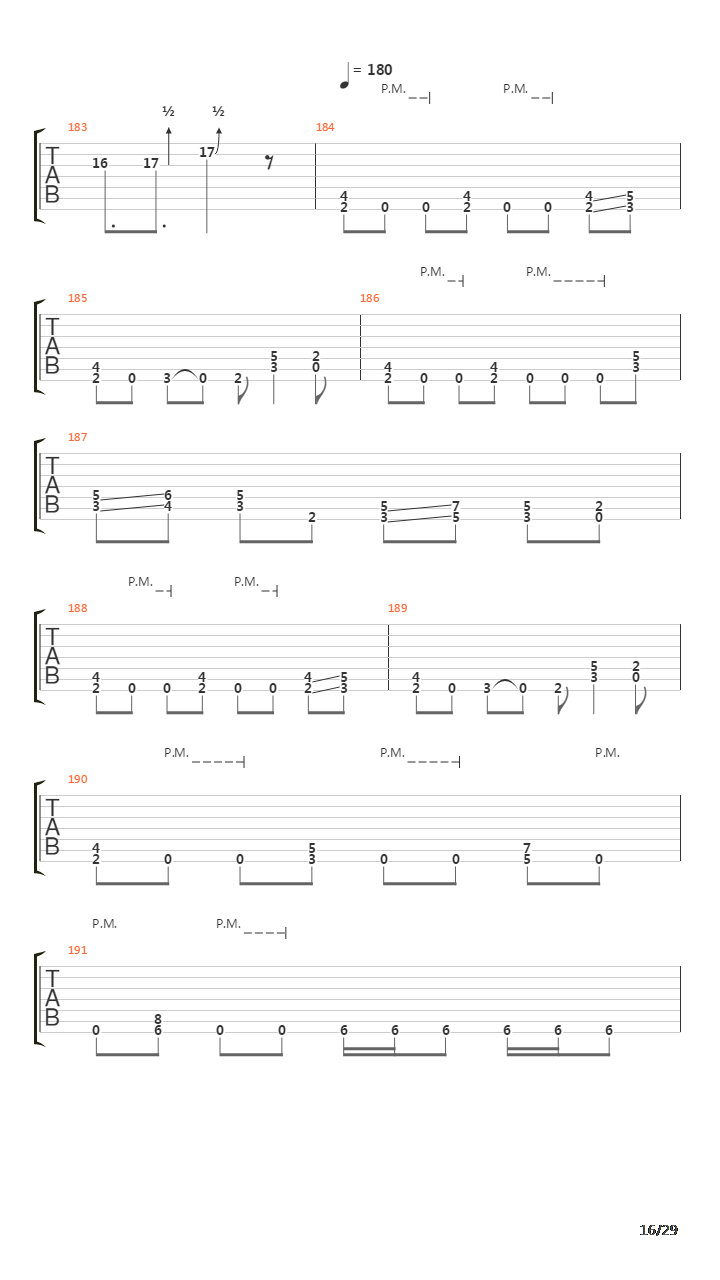 Chosen吉他谱