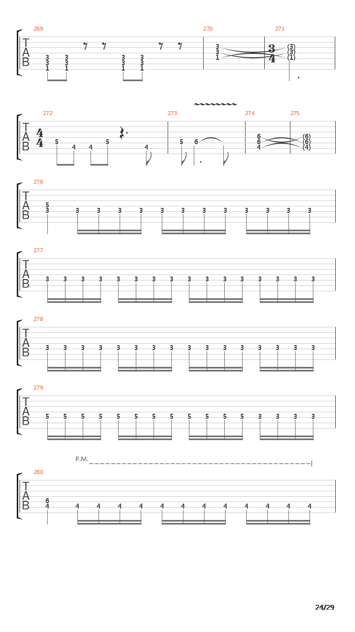 Chosen吉他谱