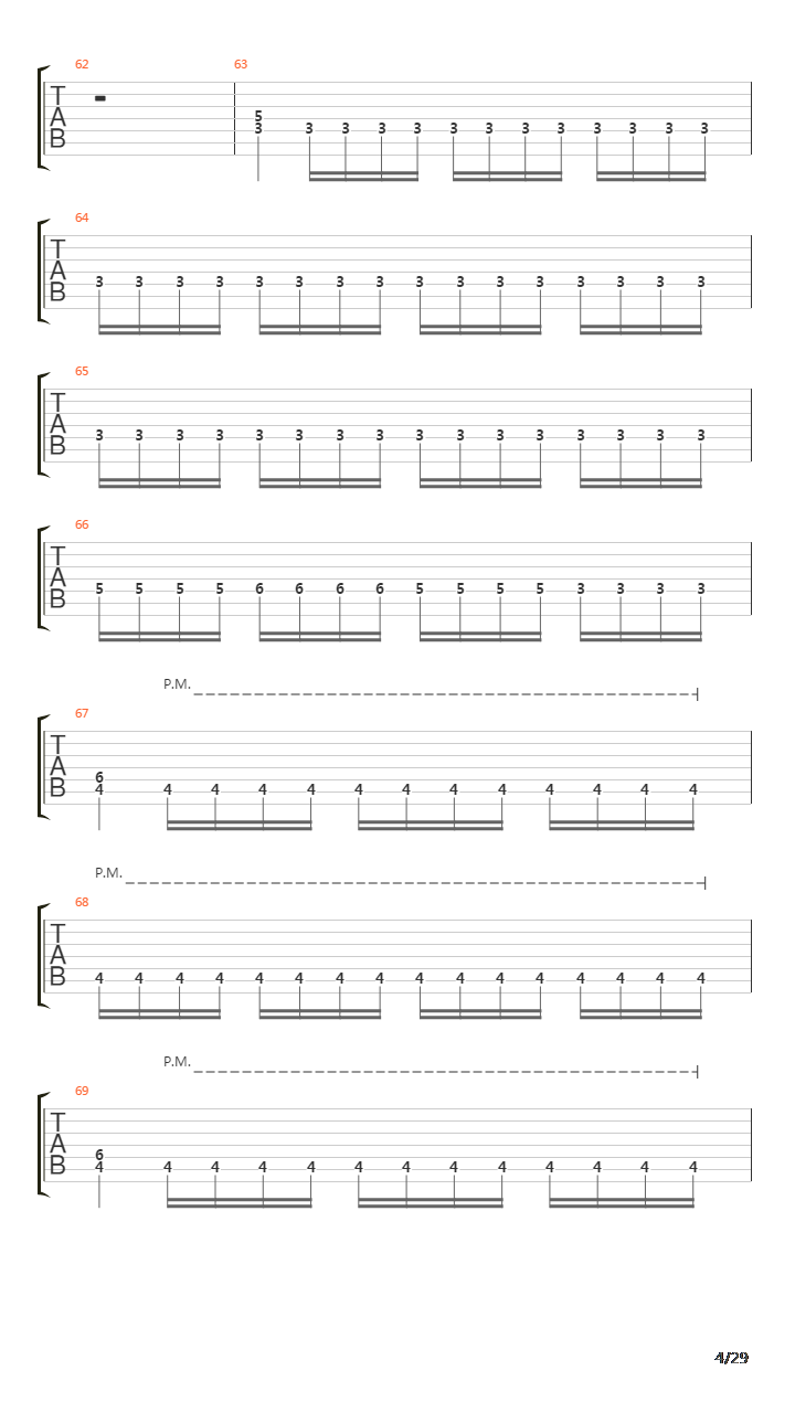 Chosen吉他谱