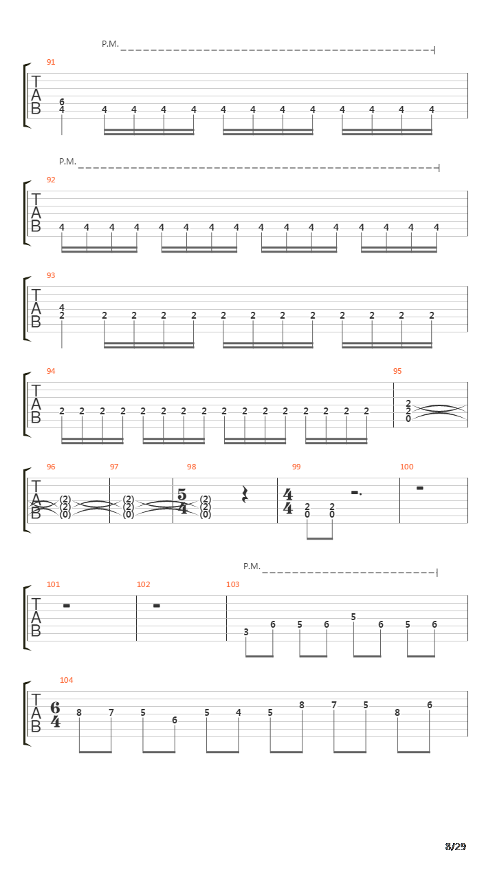 Chosen吉他谱