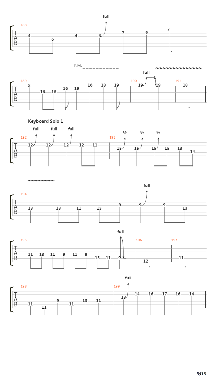 Codex Oscura吉他谱