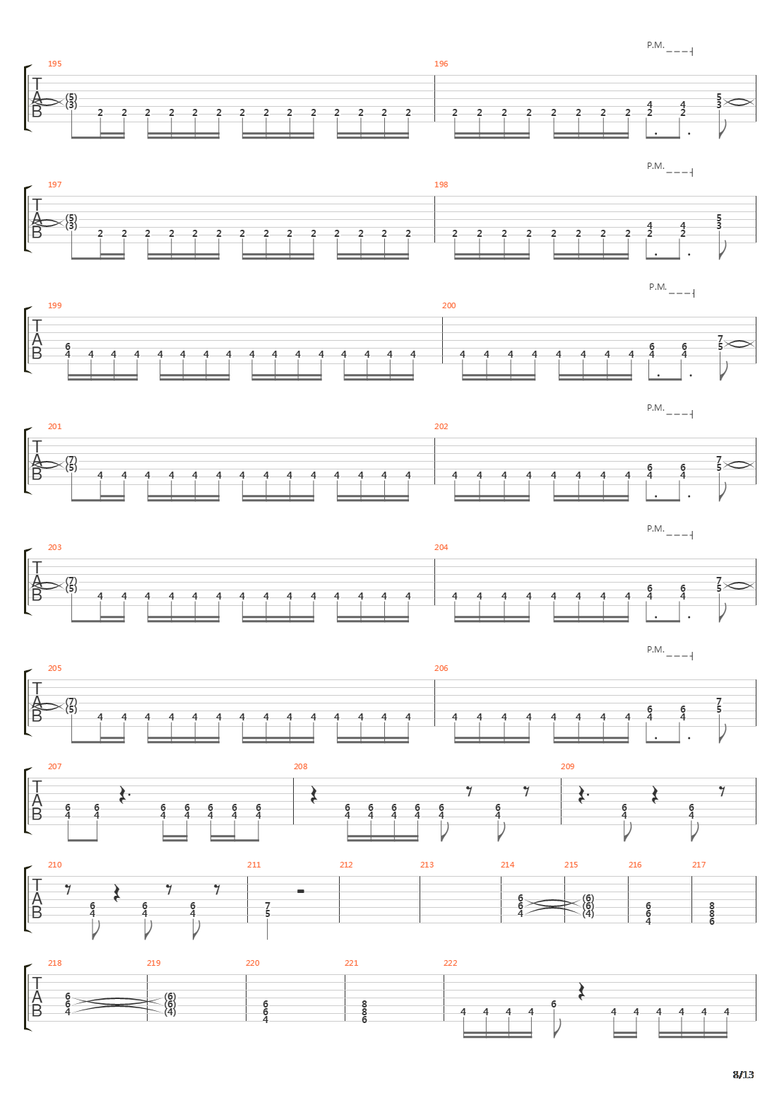 Seven Lands Of Sin吉他谱