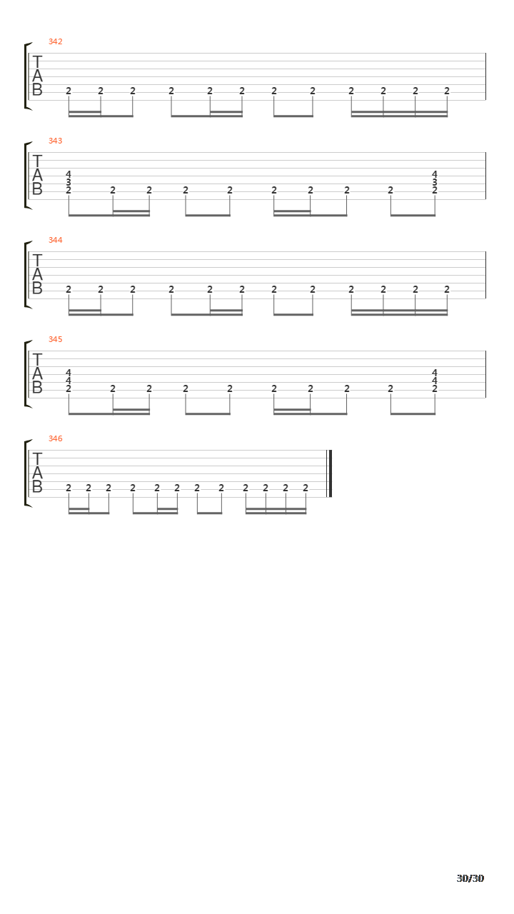 Seven Lands Of Sin吉他谱