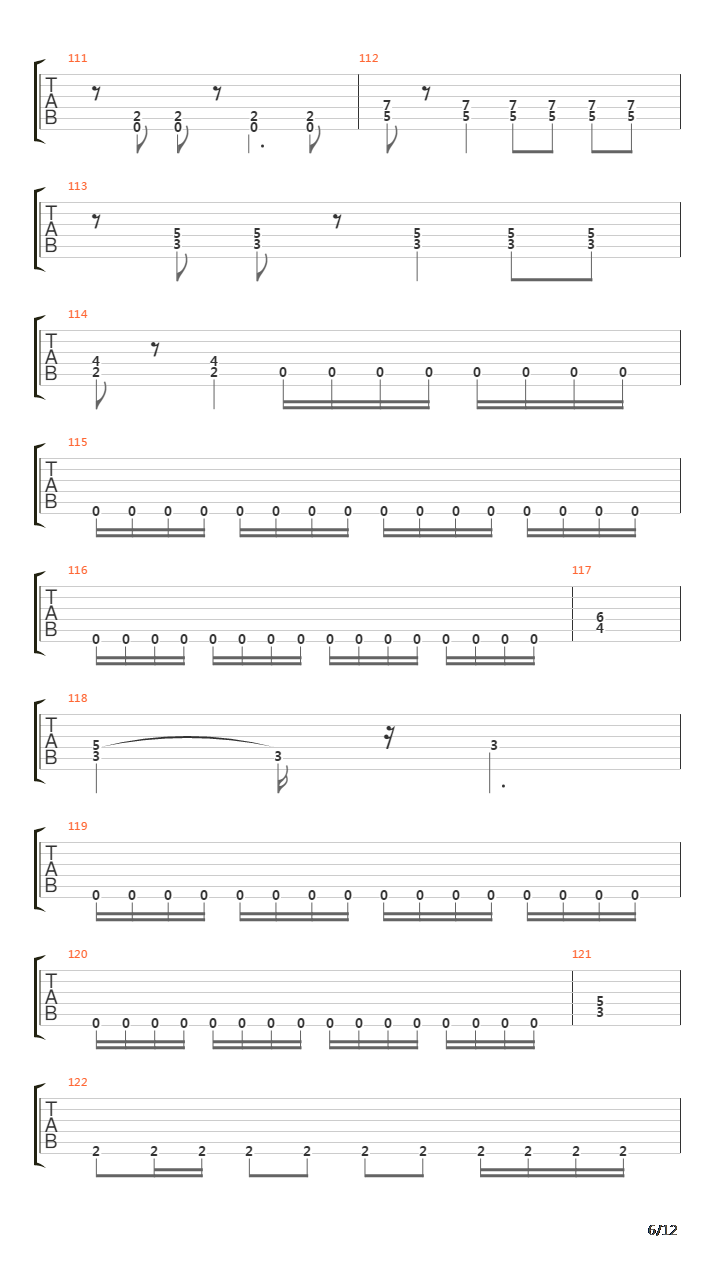 Stringless Violin吉他谱