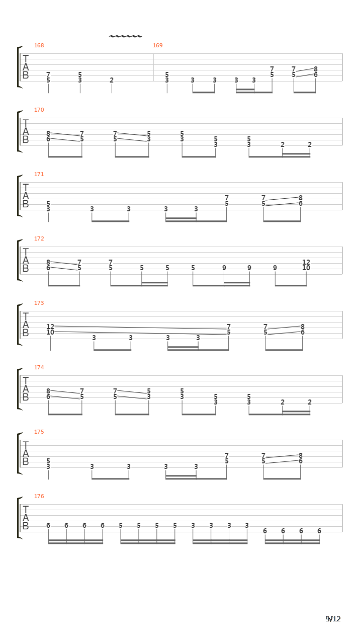 Stringless Violin吉他谱