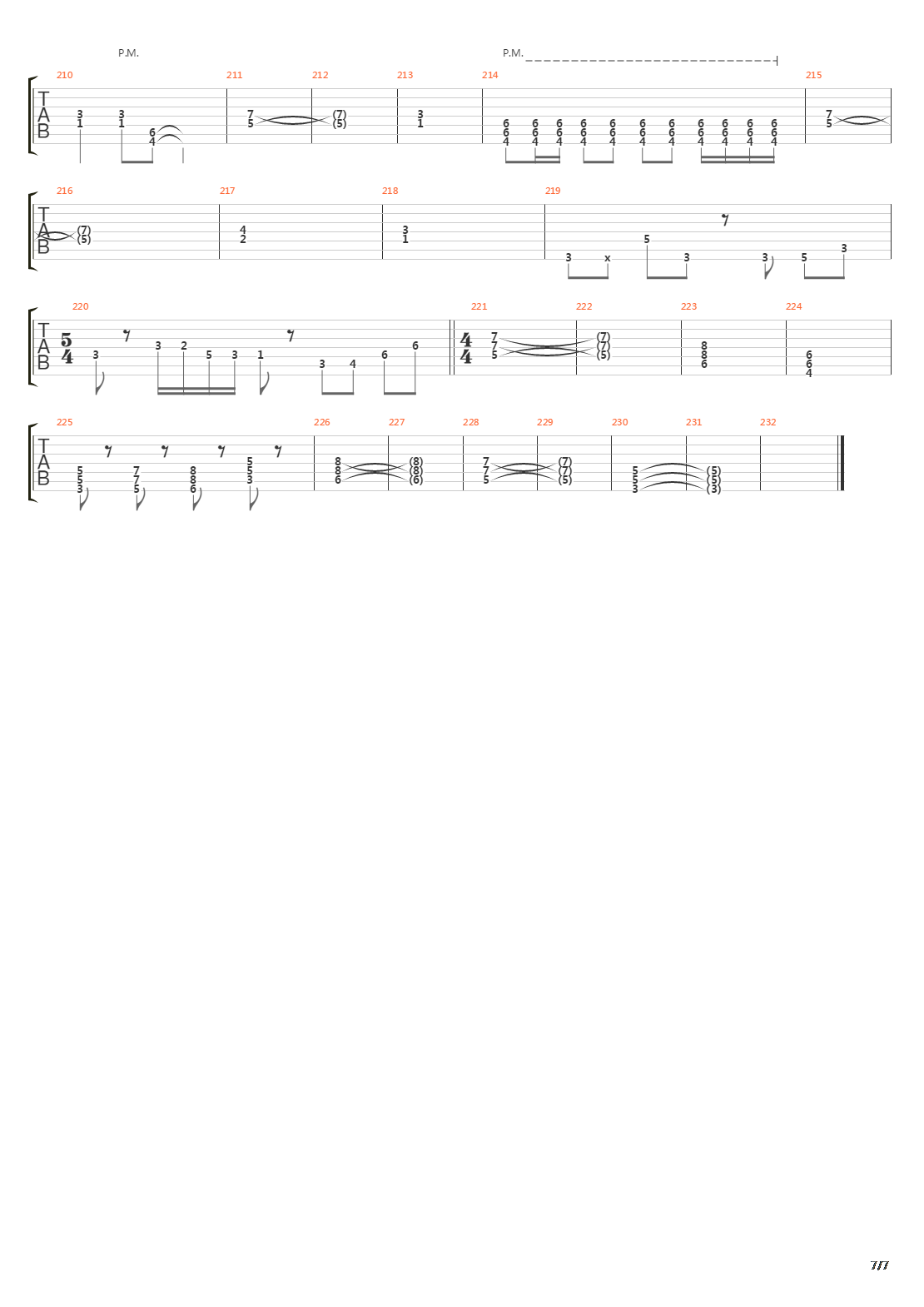 Stringless Violin吉他谱