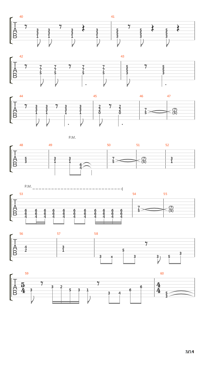 Stringless Violin吉他谱