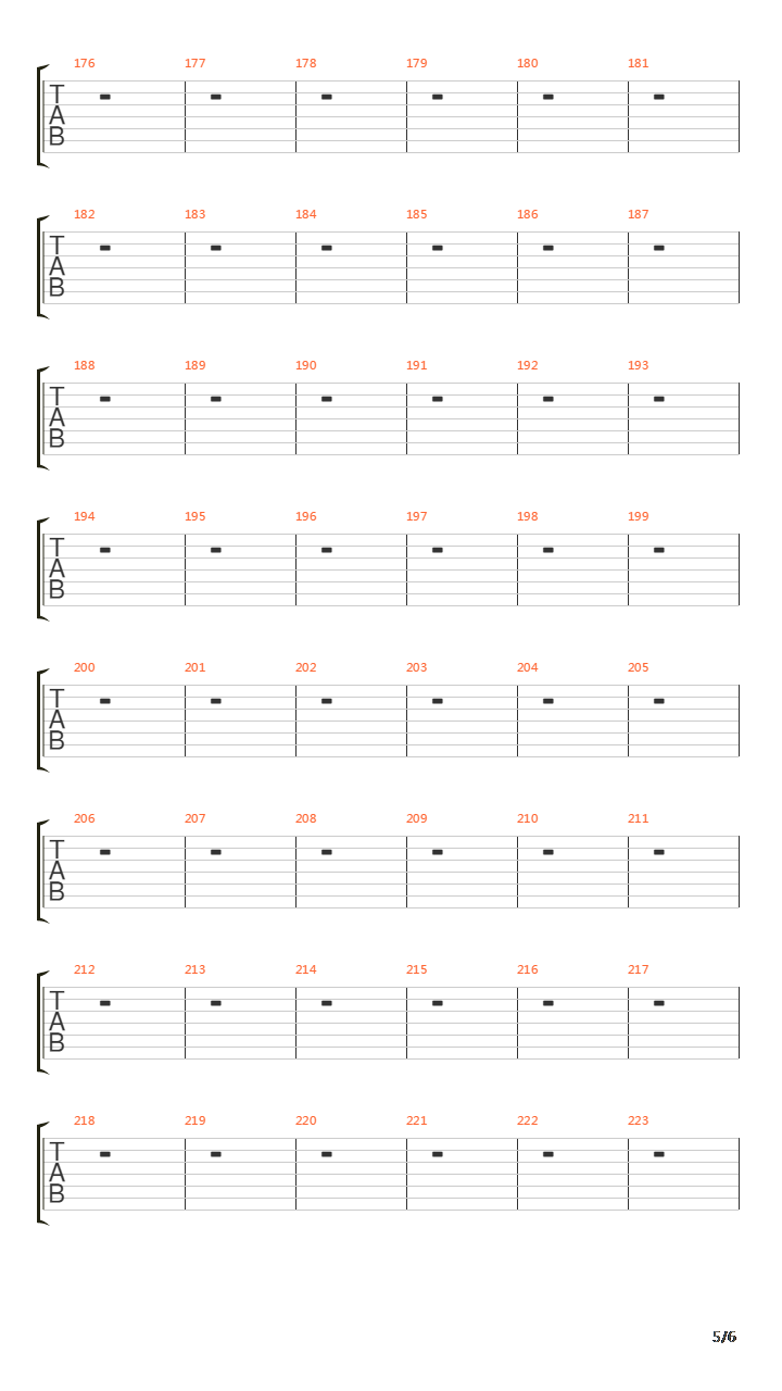 Stringless Violin吉他谱