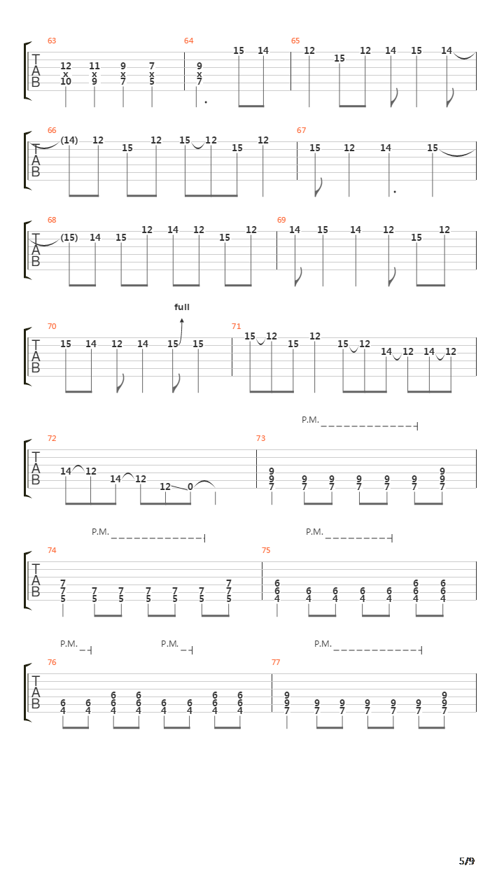 Amoeba吉他谱