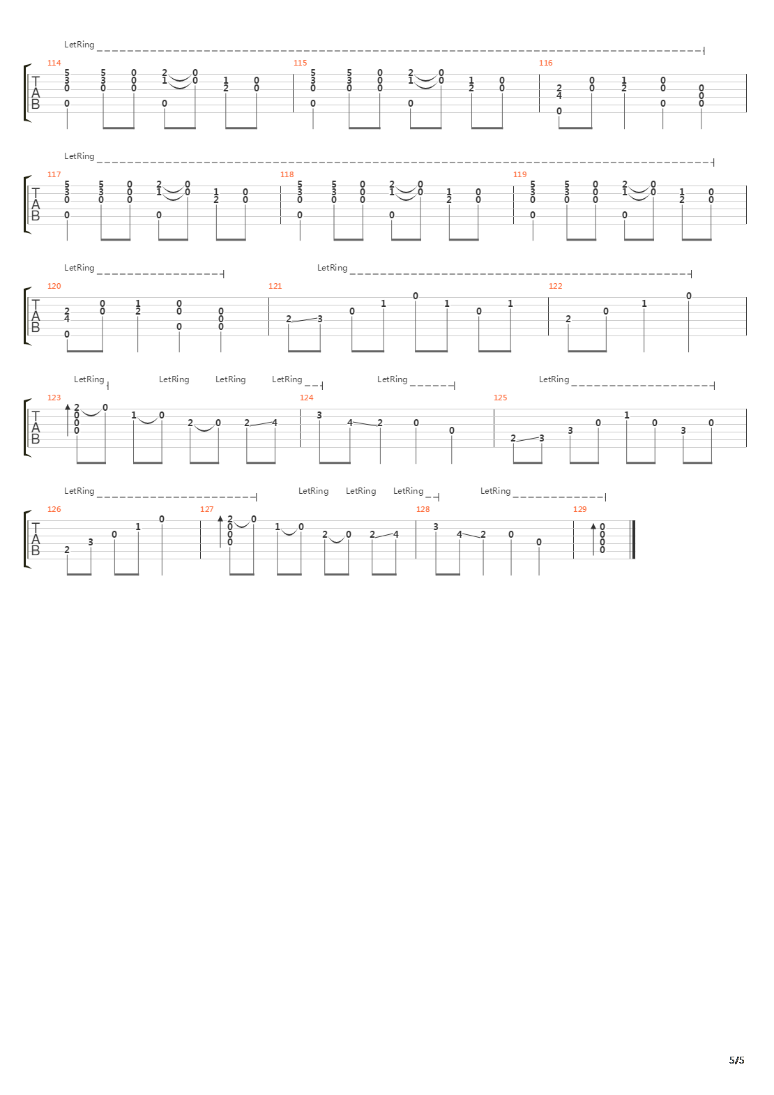 Bayou Belles吉他谱