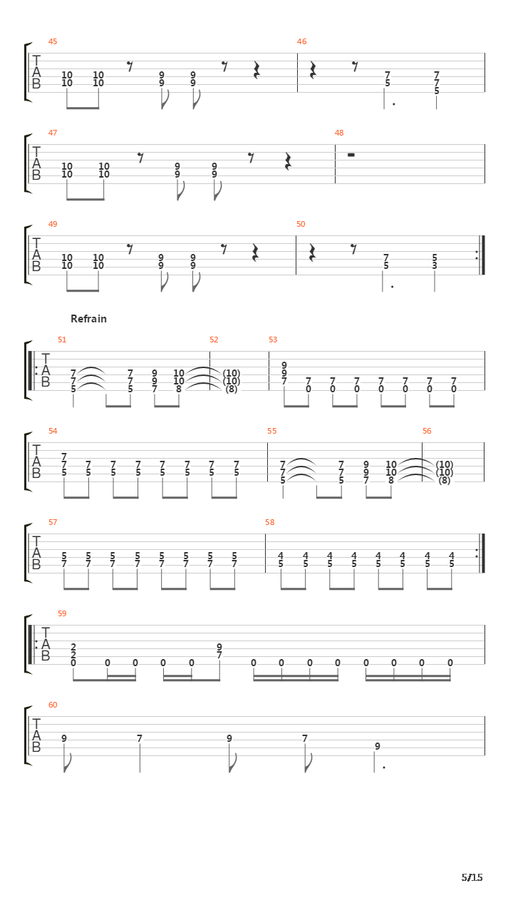 Red Cap吉他谱