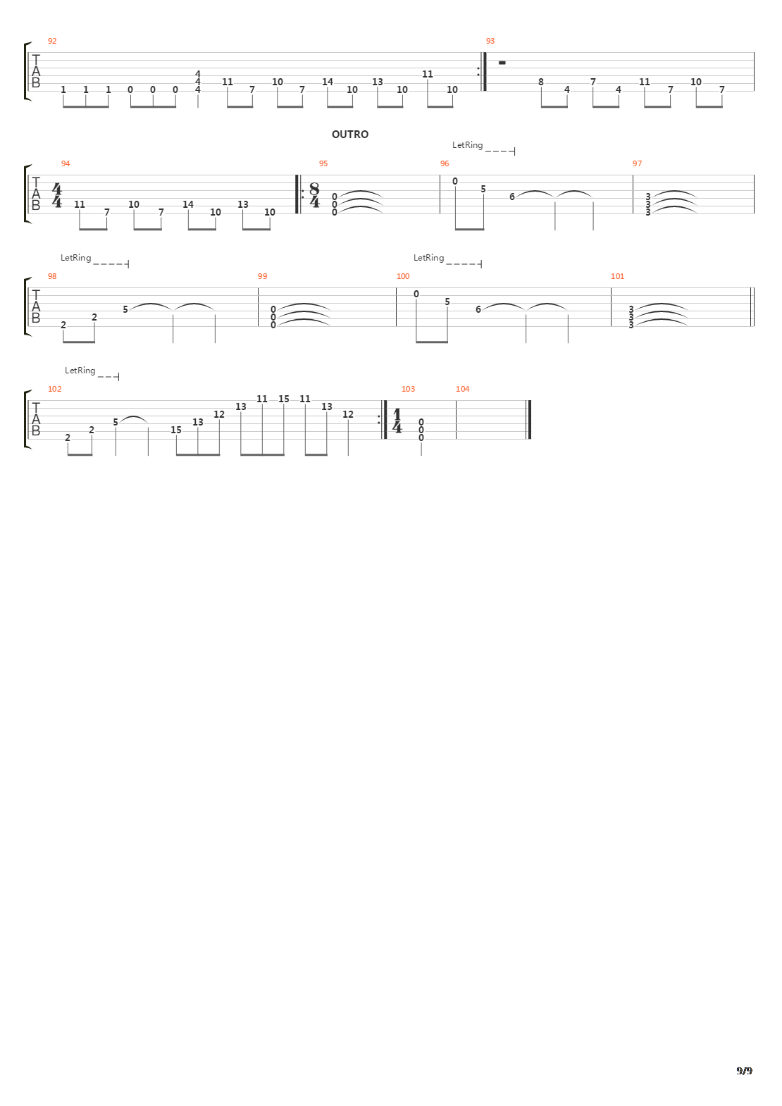 Inhuman Abhorrence吉他谱