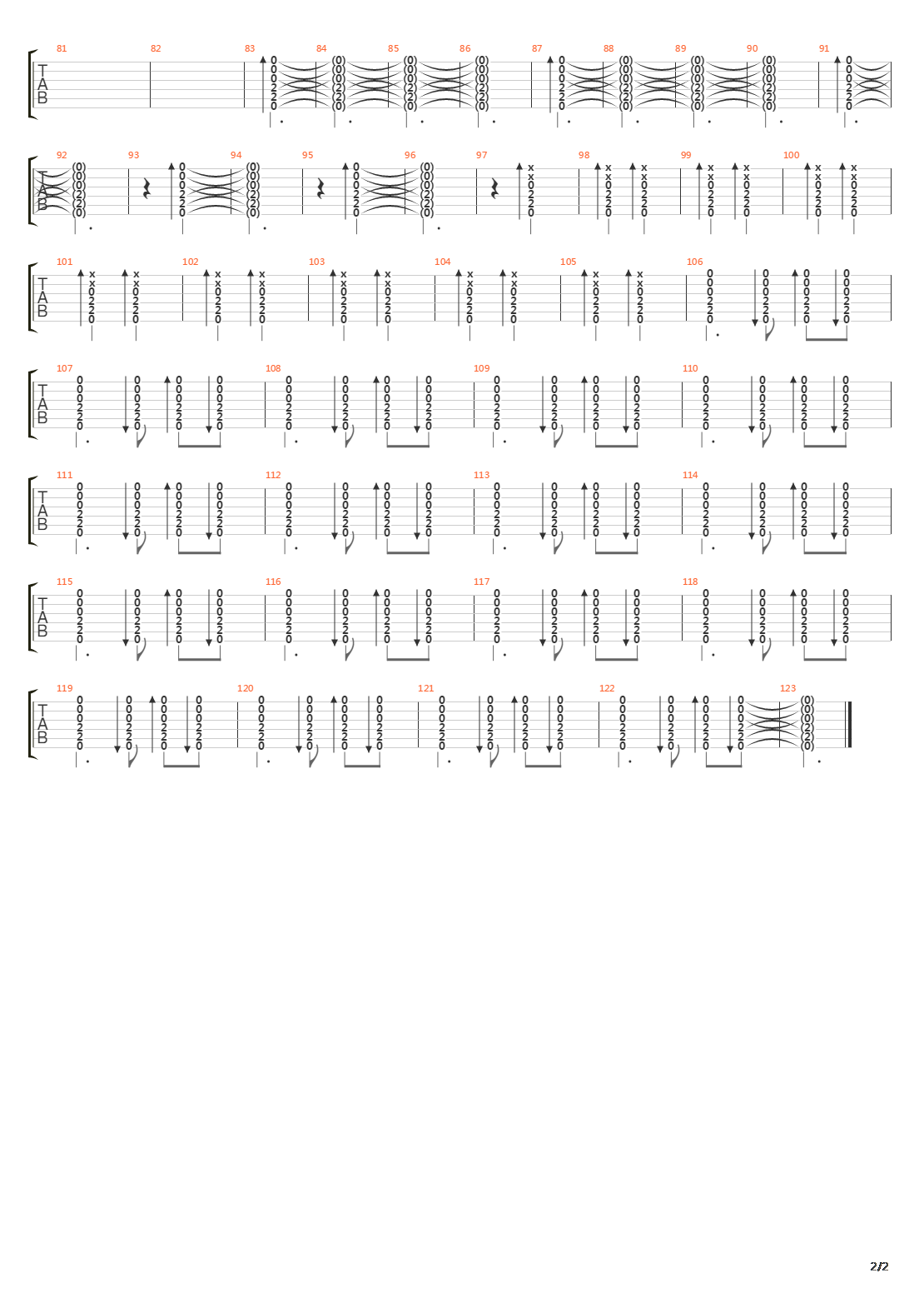 Nordlys吉他谱