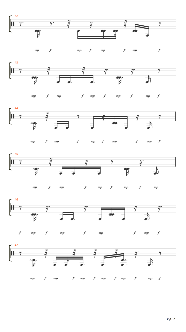 Because I Got High吉他谱