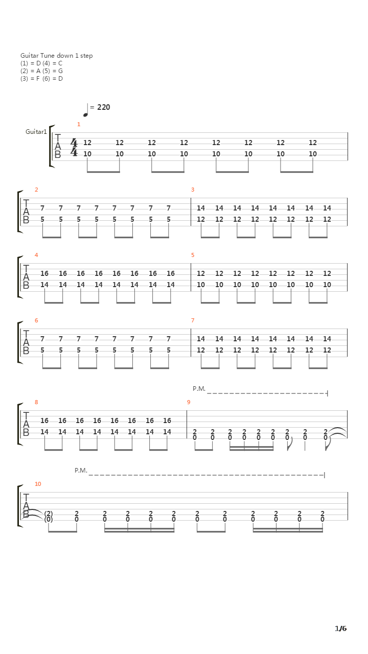 Patroon Island吉他谱