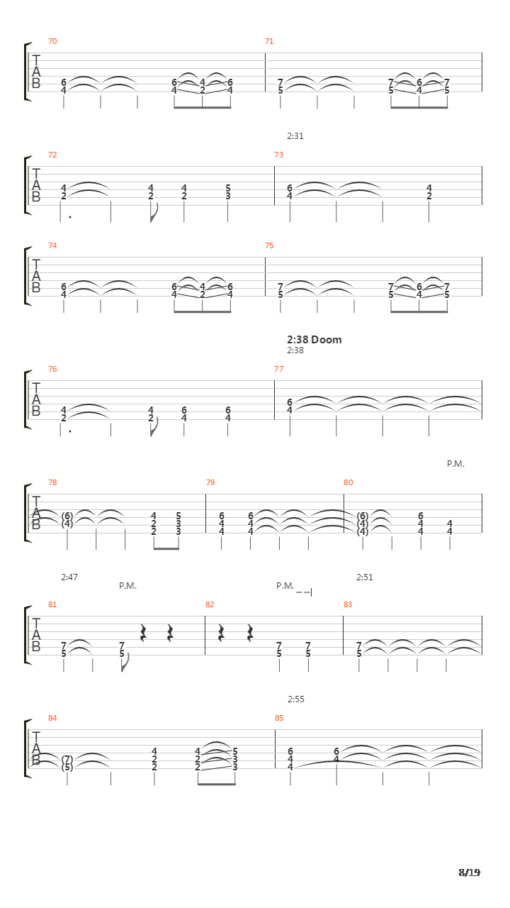 Ribbons Requiem吉他谱