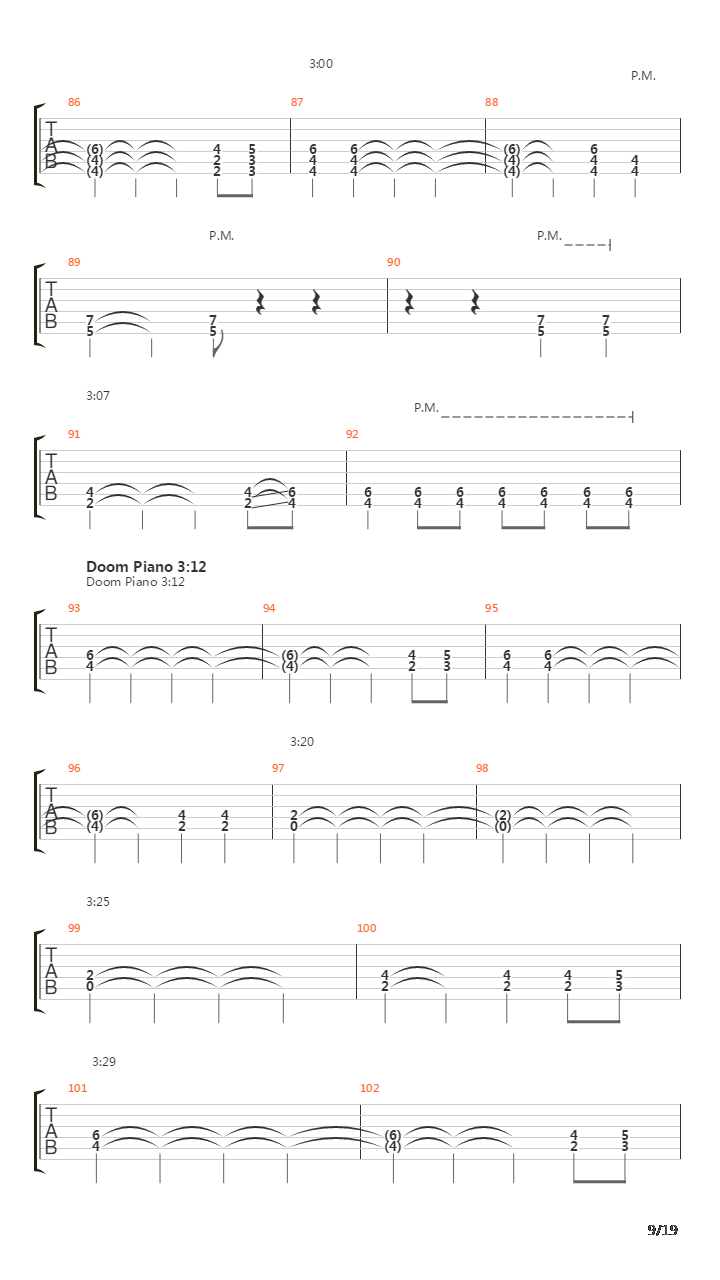 Ribbons Requiem吉他谱