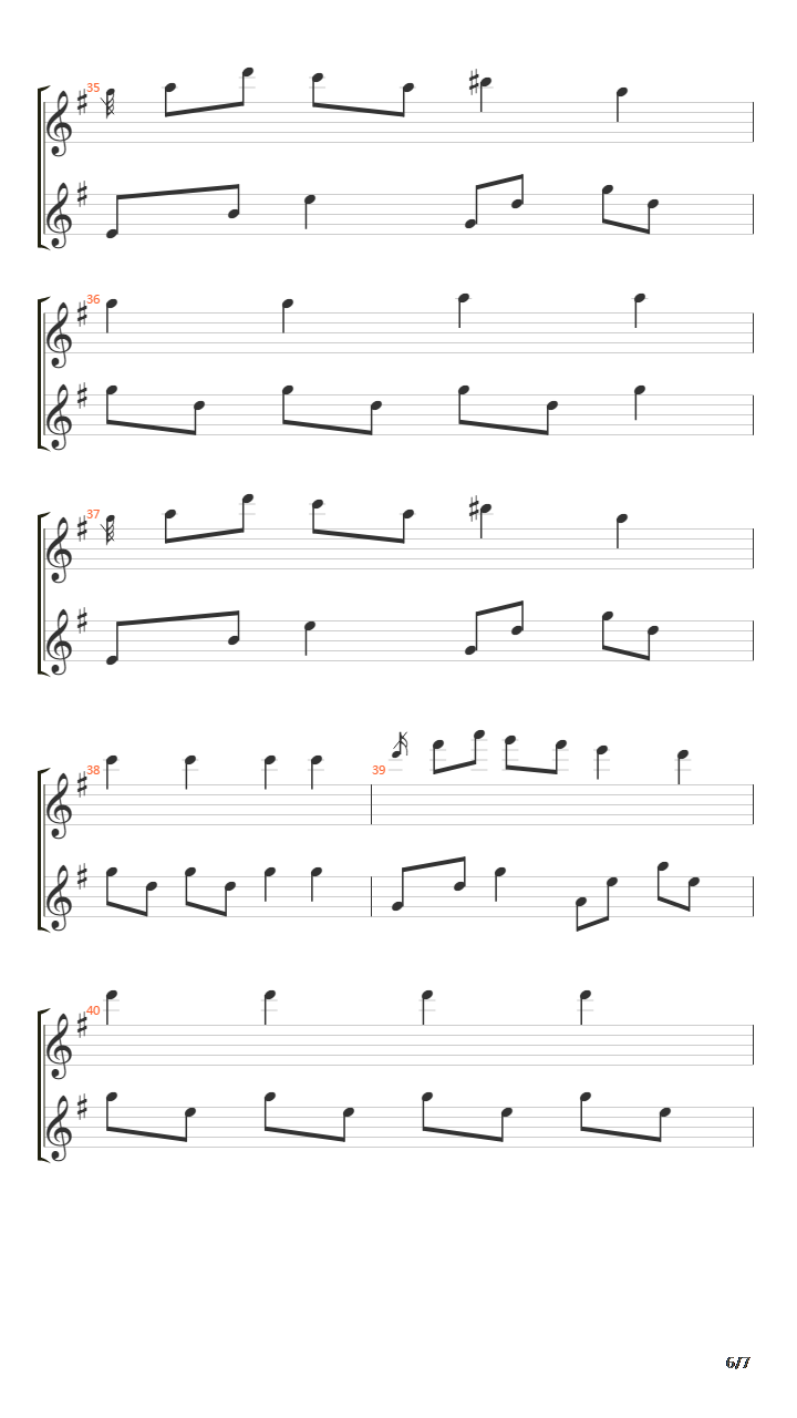 Falling Catching吉他谱