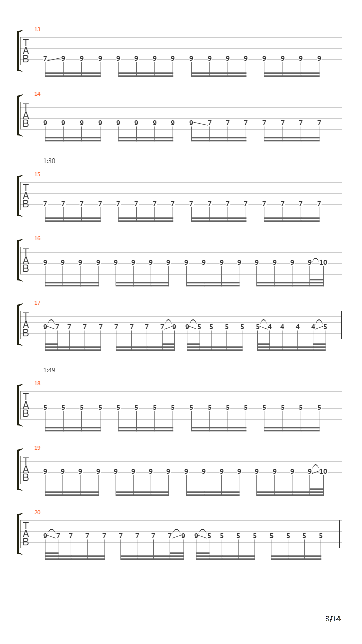 Antarctica The Polymorphess吉他谱