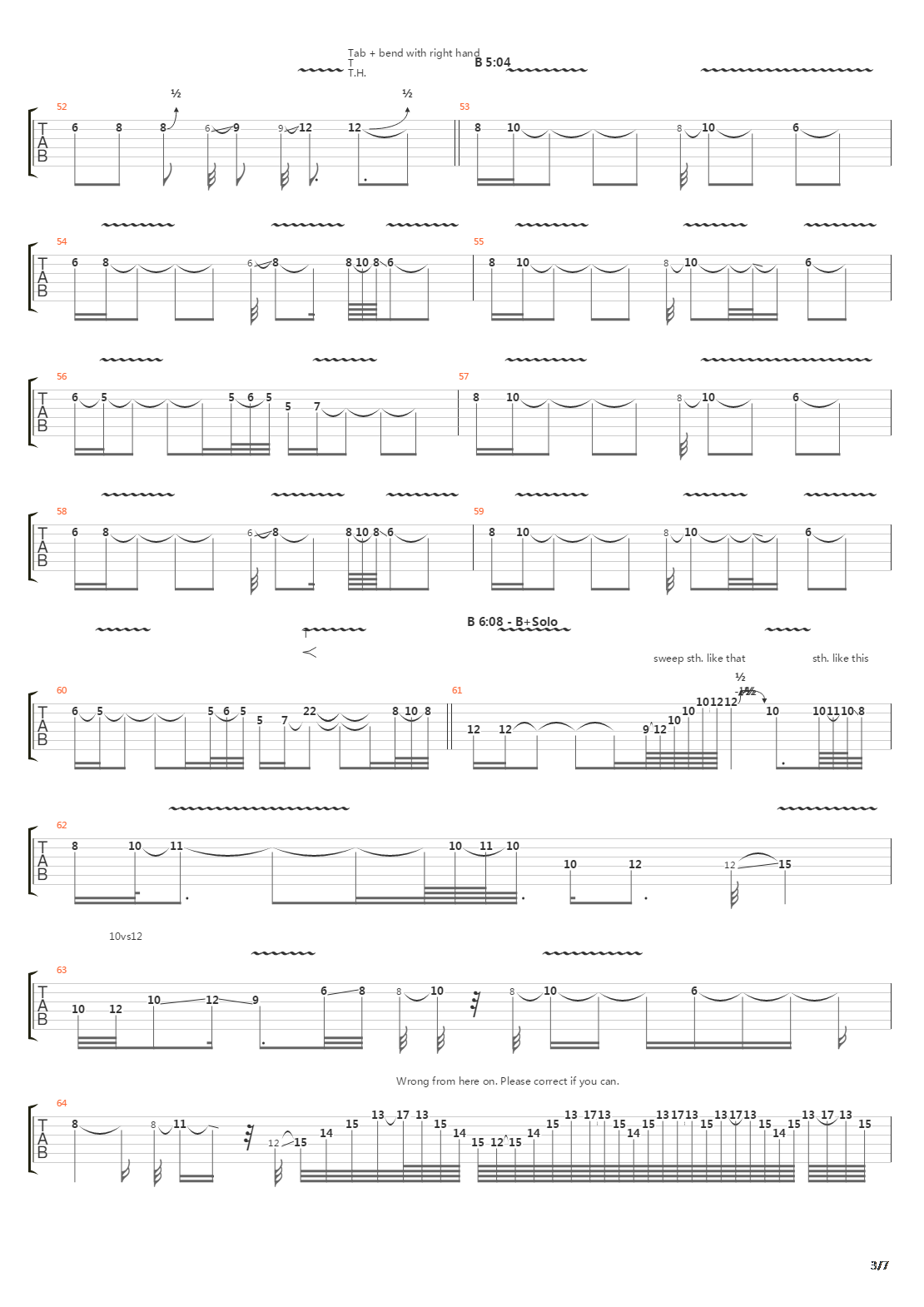 Yet Another Raft Of The Medusa吉他谱