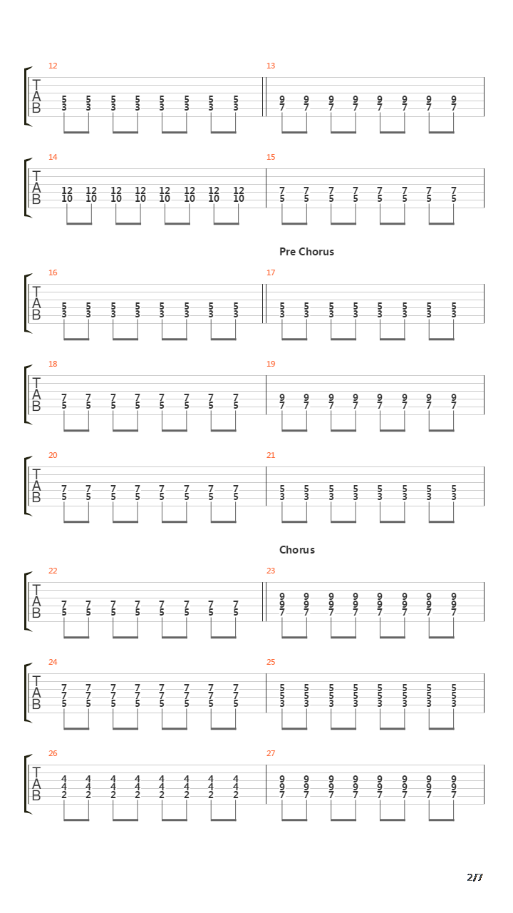 Bliss吉他谱