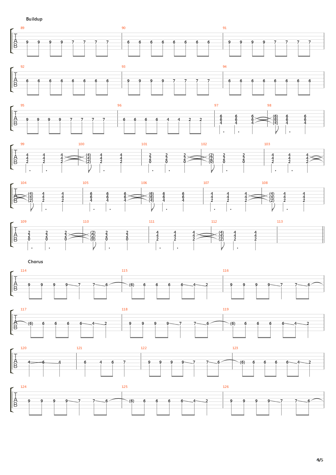 Genetic Design For Dying吉他谱