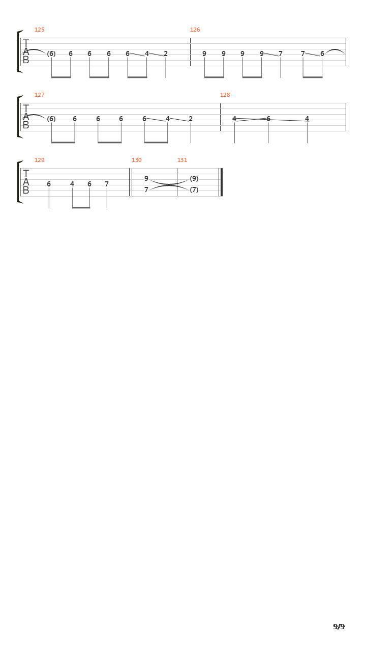 Genetic Design For Dying吉他谱