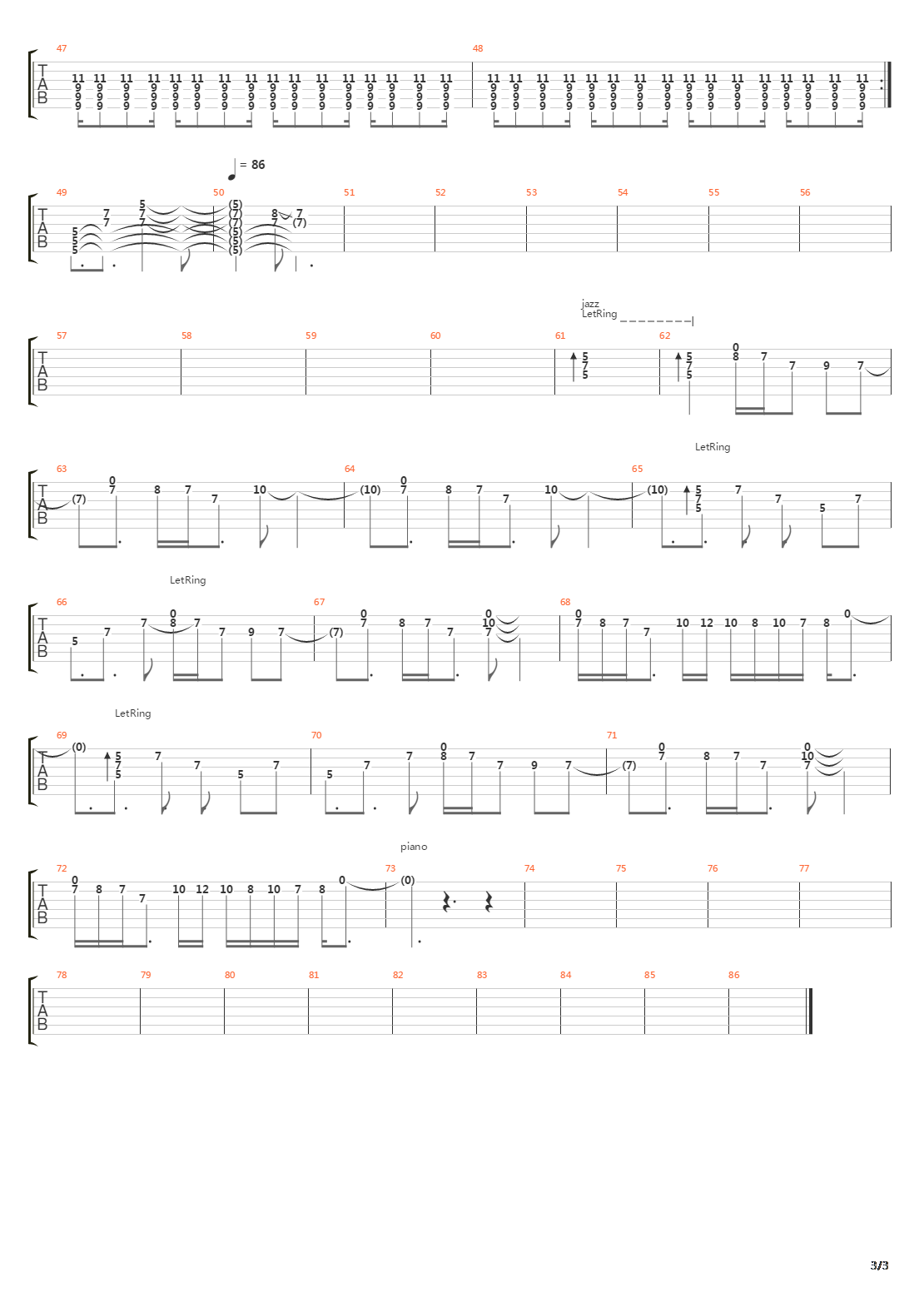 Adelleda吉他谱