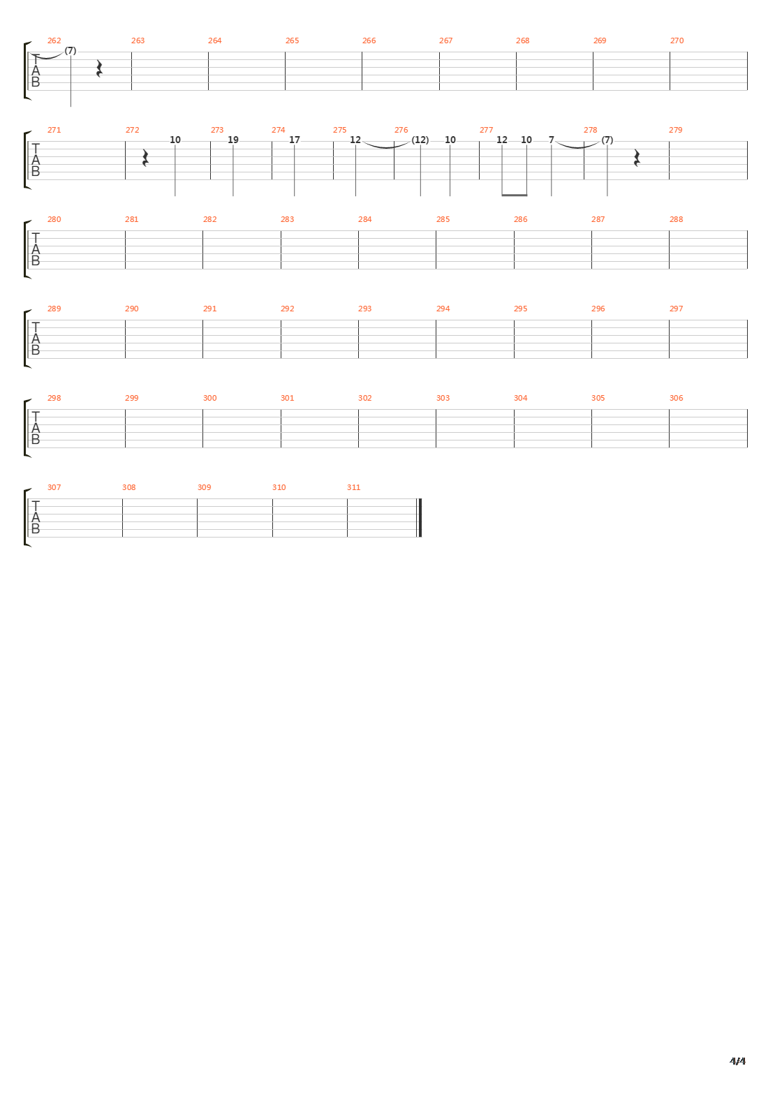 The Northern吉他谱