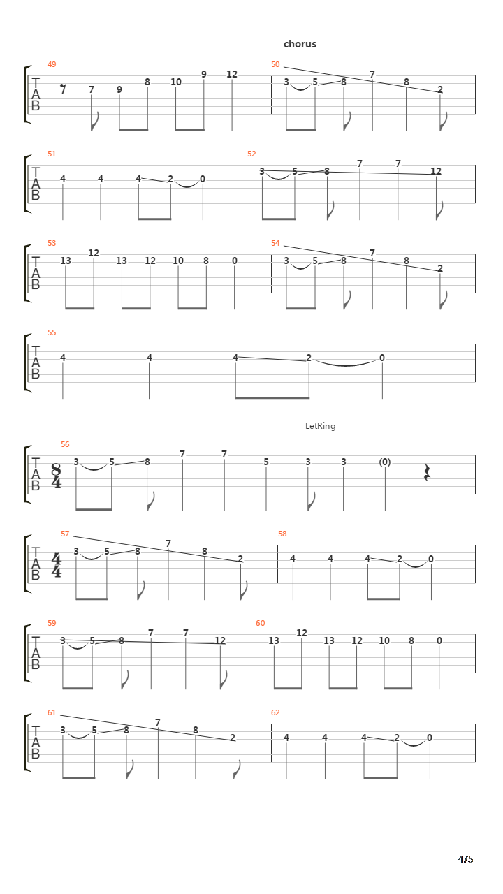 Some Kind Of Cadwallader吉他谱
