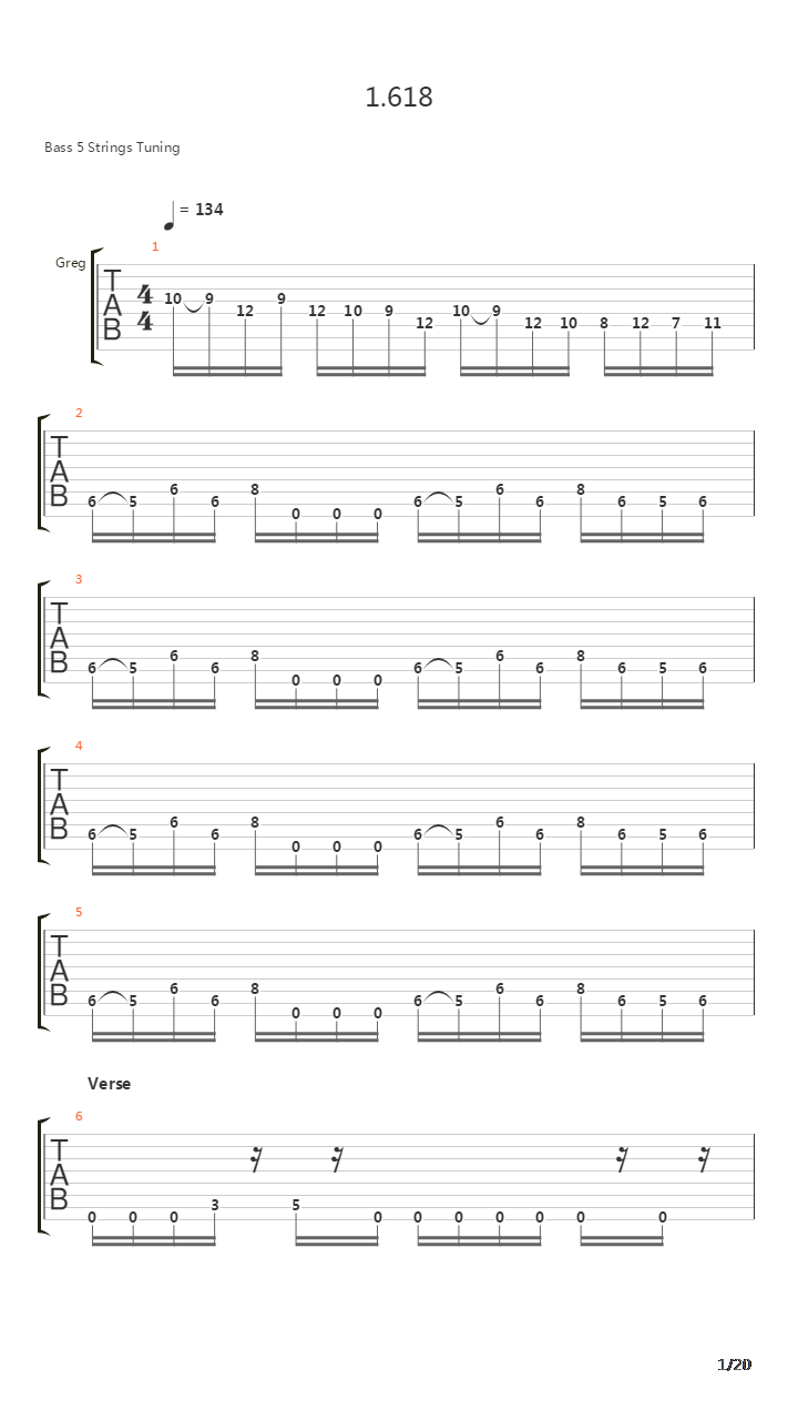 1618吉他谱