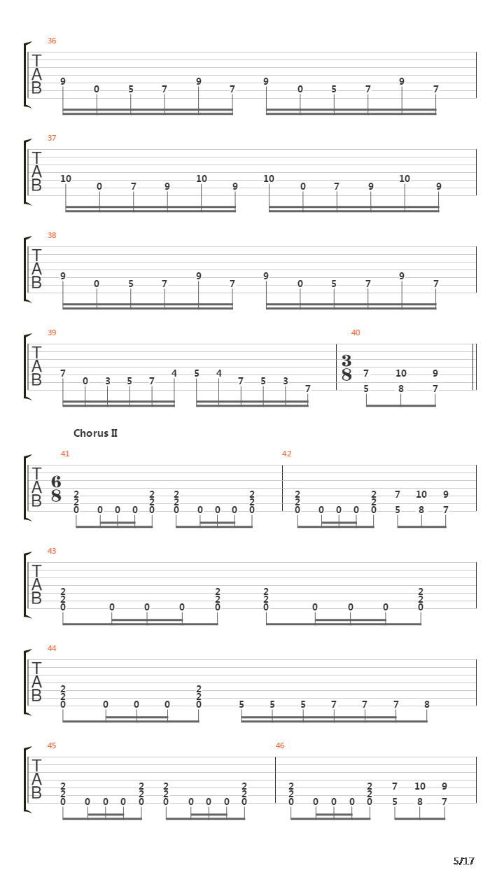 A Path Disclosed吉他谱