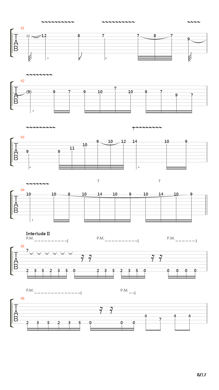 A Path Disclosed吉他谱