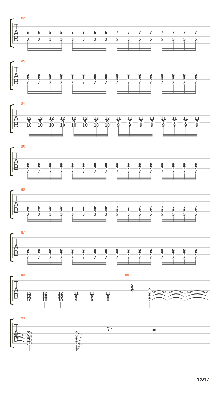 A Path Disclosed吉他谱