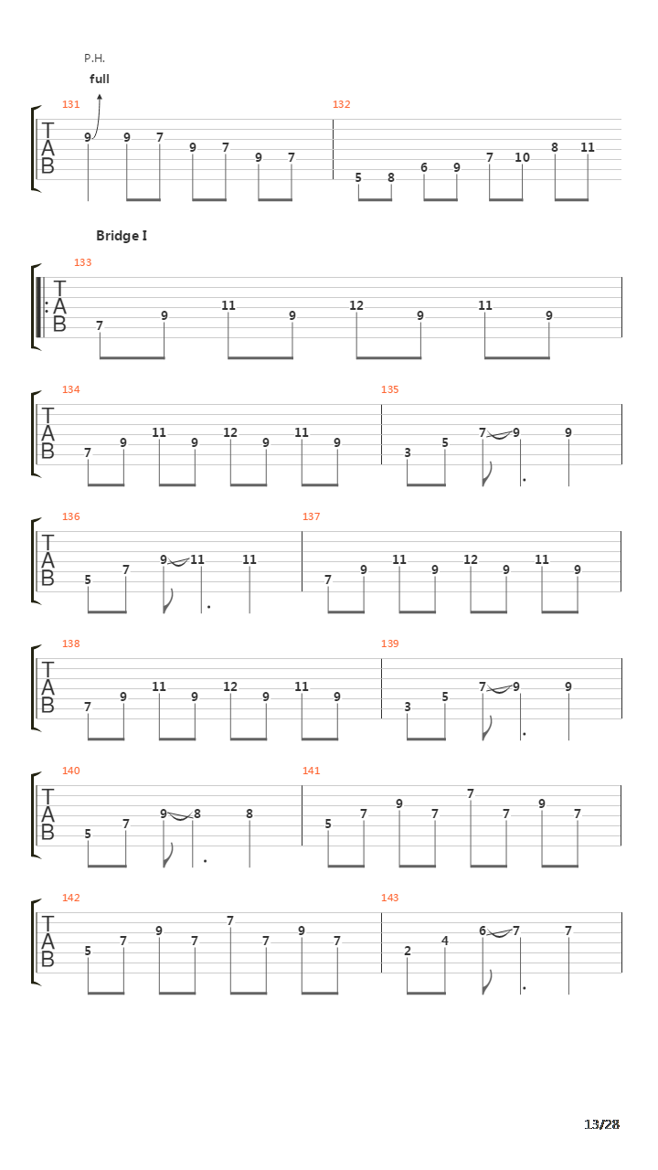 Accelerated Evolution吉他谱