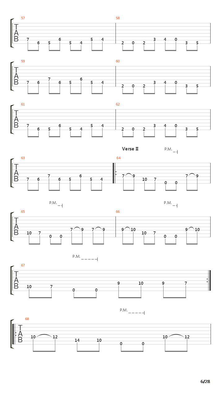 Accelerated Evolution吉他谱