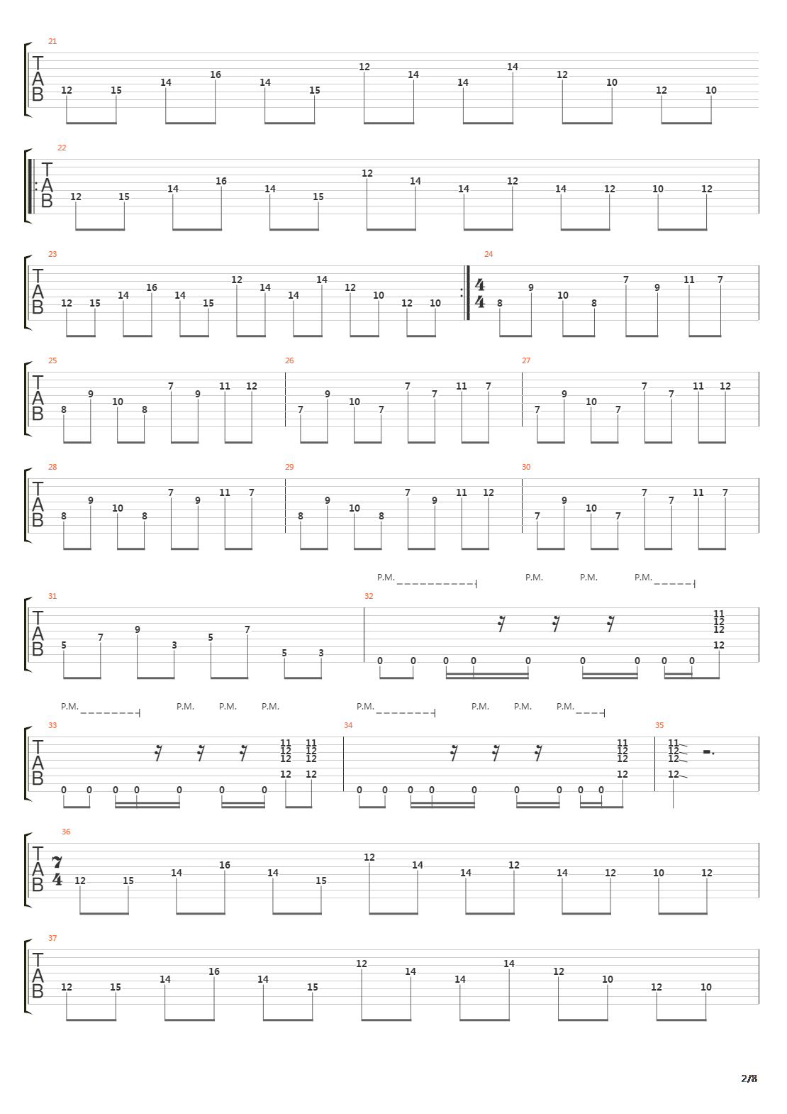 Through Ages Of Ice吉他谱