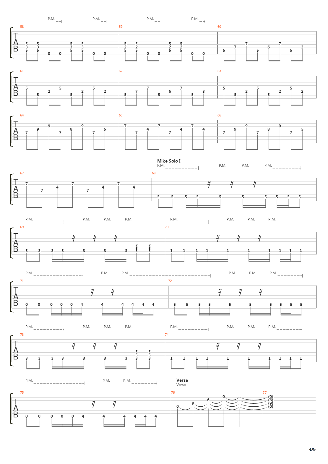 Through Ages Of Ice吉他谱