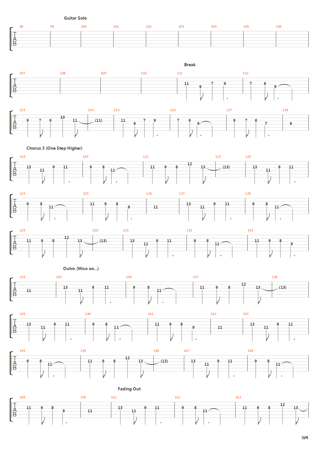History Of Times To Come吉他谱
