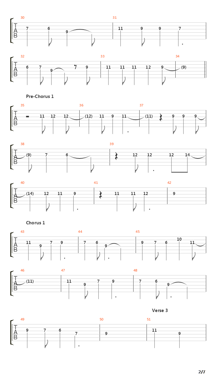 History Of Times To Come吉他谱