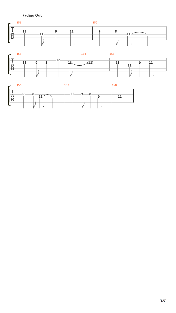 History Of Times To Come吉他谱