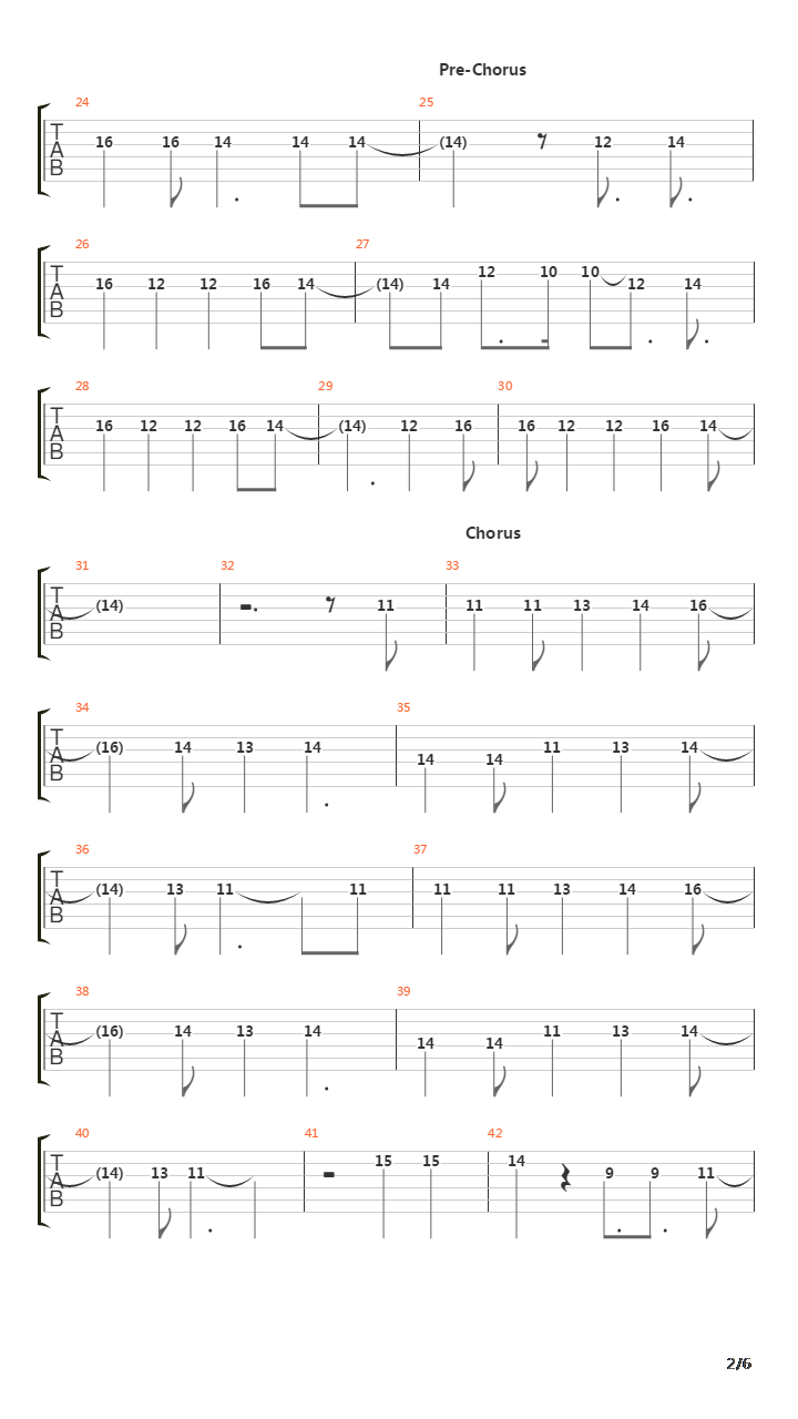 Unicorn吉他谱