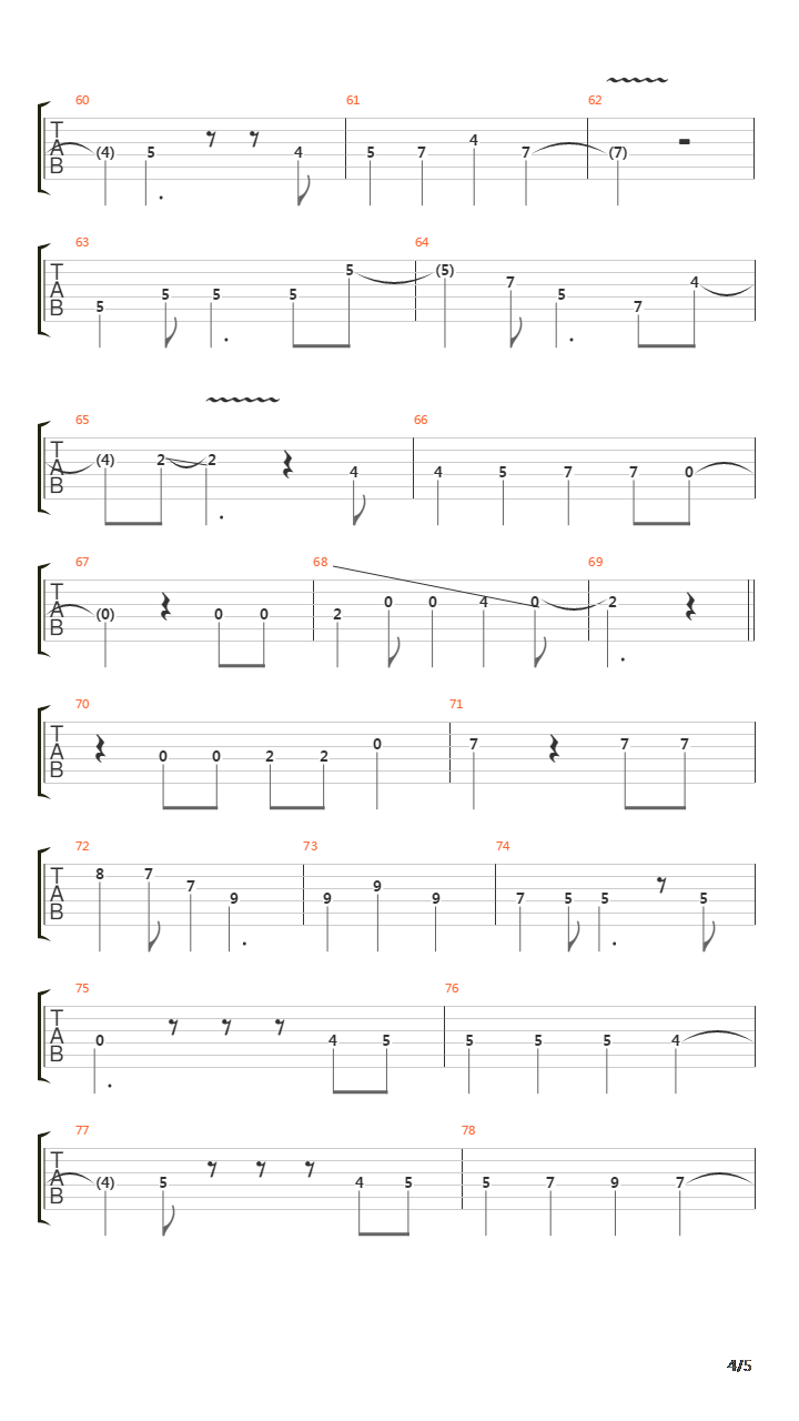 Alma Verde吉他谱