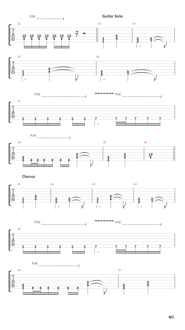 Amaranthine吉他谱